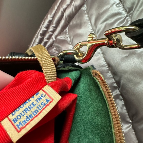 Dooney & Bourke Ostrich Satchel - Picture 5 of 8